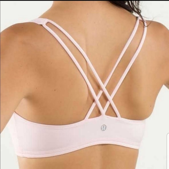 lululemon athletica Other - Lululemon Free To Be Strappy Back Sports Bra Pink